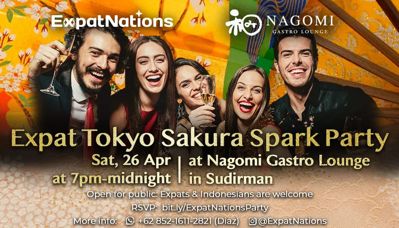Expatnations tokyo Sakura Spark Party