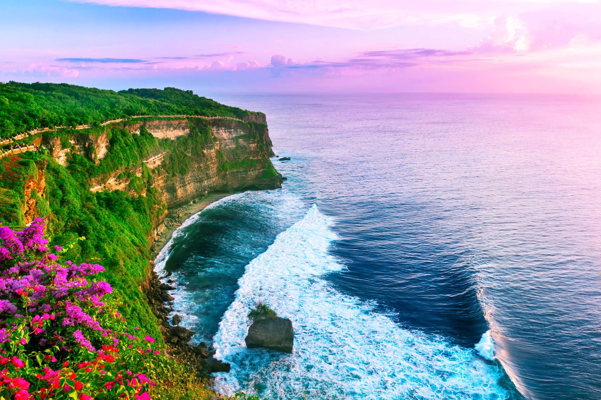Uluwatu bali coast