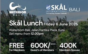 SKAL - Lunch at Waterbom Bali