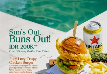 Sun’s Out, Buns Out at Hard Rock Hotel Bali