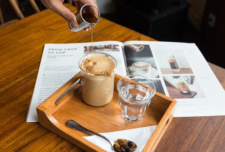 coffee on table