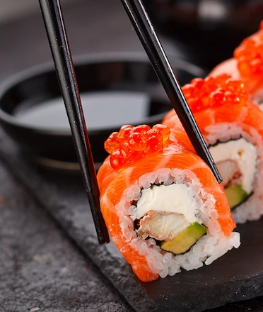 A Scrumptious Sushi Roll A Scrumptious Sushi Roll