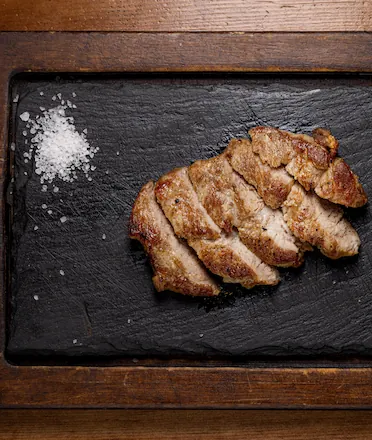 Premium Steak on a Plate Premium Steak on a Plate