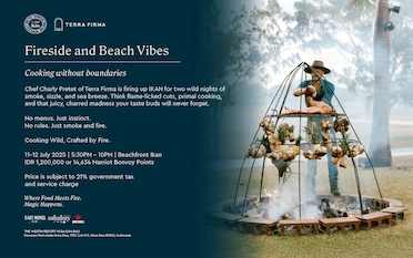 Fireside and Beach Vibes Cooking without boundaries, The Westin Resort Nusa Dua, bali Fireside and Beach Vibes Cooking without boundaries, The Westin Resort Nusa Dua, bali