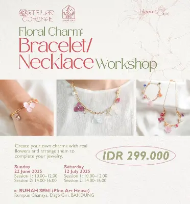 Floral Charm: Bracelet and Necklace Workshop