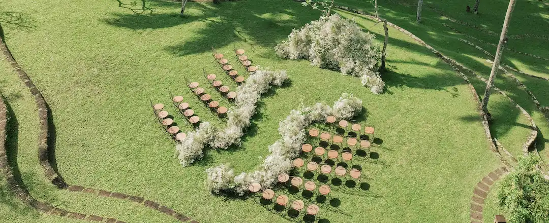 COMO Shambhala Estate Outdoor Wedding Venue