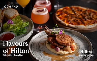 Flavours of Hilton at Conrad Bali Flavours of Hilton at Conrad Bali