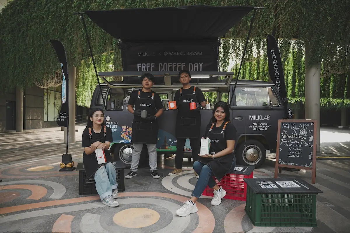 Join Us For Milklab X Wheelbrews Free Coffee Day at Living World & Level