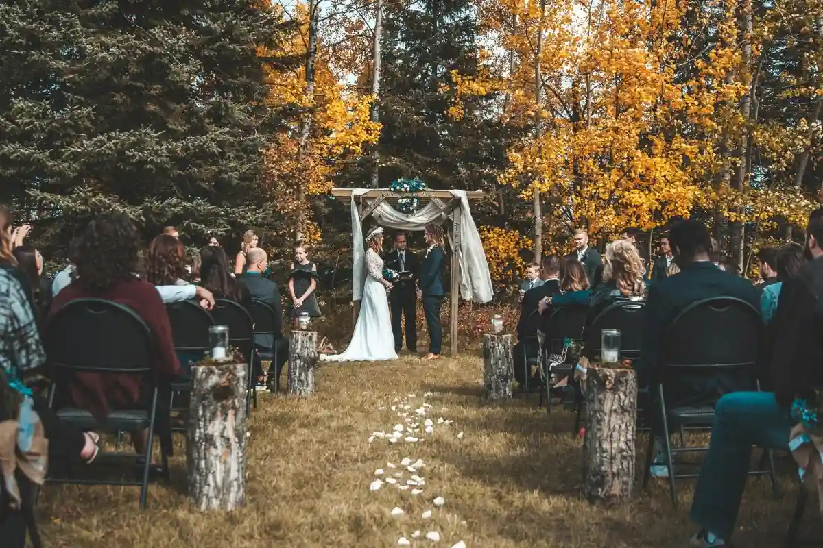 Newsletter outdoor wedding