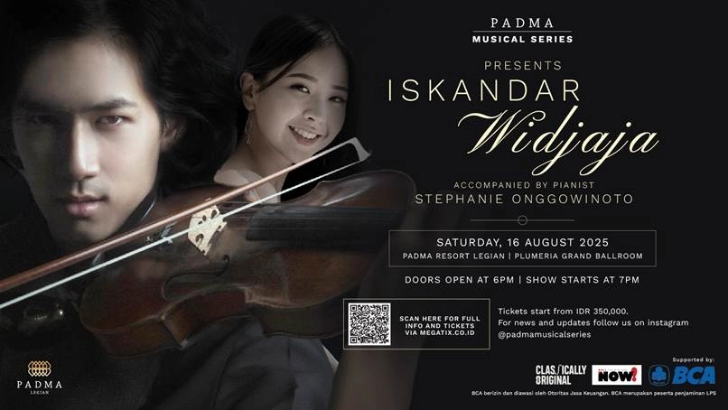 Padma Musical Series Welcomes World-Renowned Violinist Iskandar Widjaja