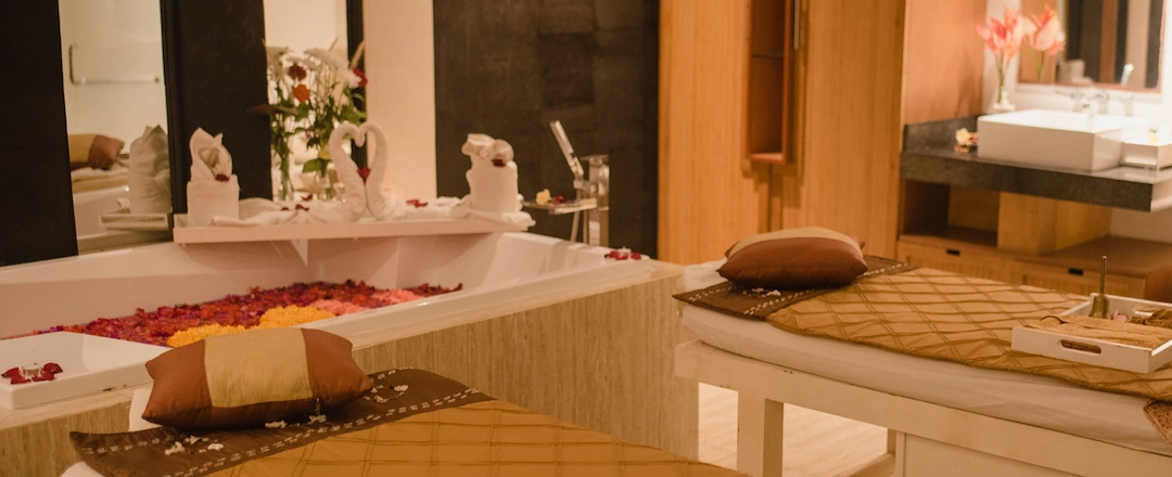 Double Bed Treatment Room at Neeramaya Spa