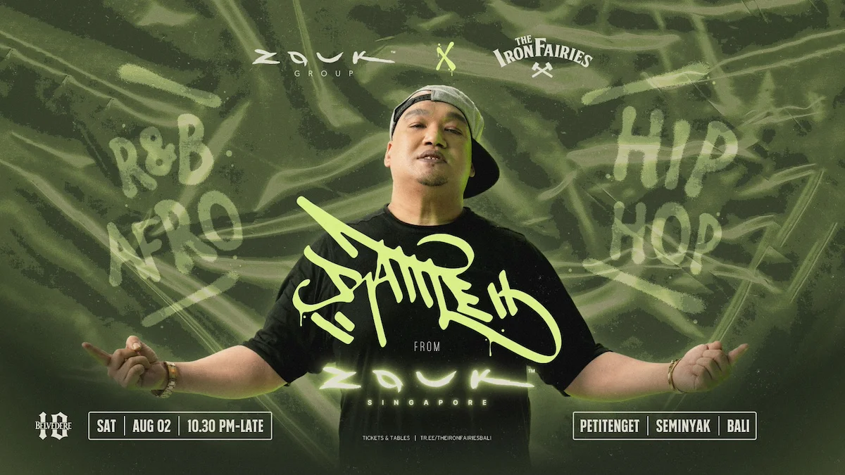 Zouk Singapore Brings the Magical Beat to The Iron Fairies Bali