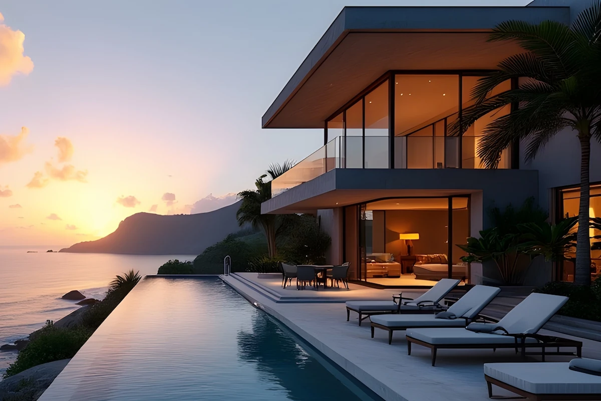 Villa on Beautiful Ocean View