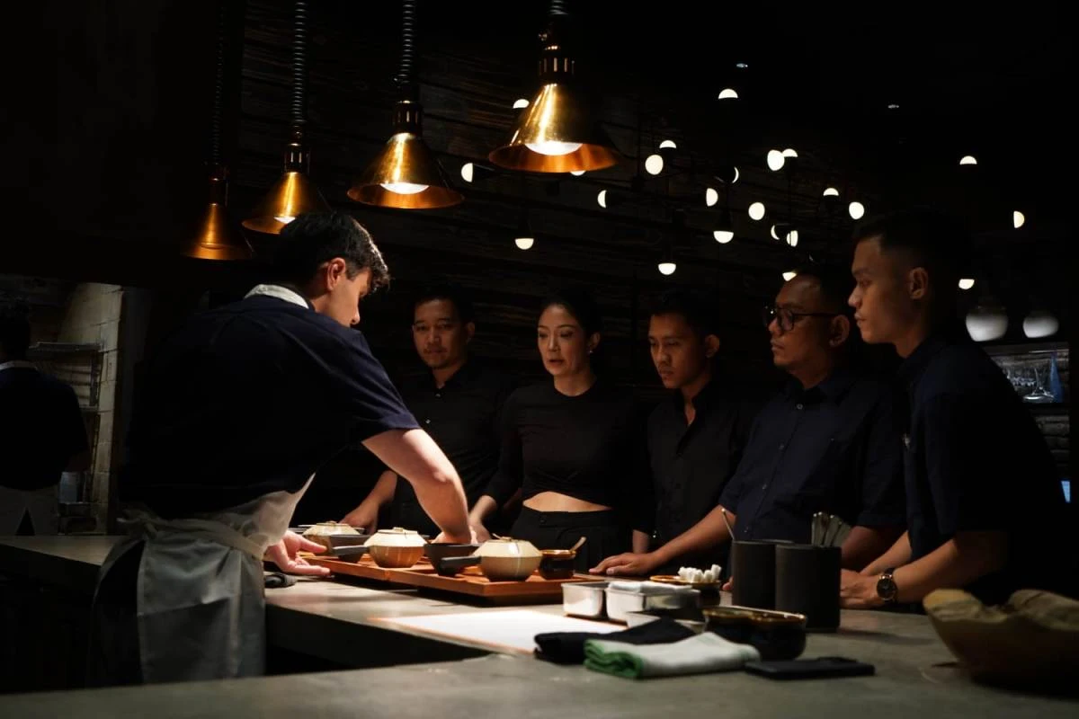 Chef Edoardo Pellicano Charkoal Jakarta