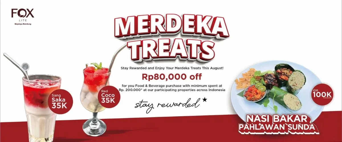 Celebrate Independence Day with August F&B Deals at FOX LITE Majalaya