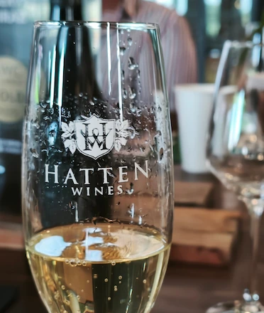 A Glass of Hatten Wine