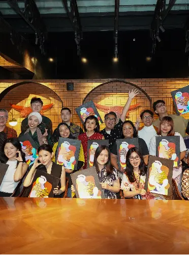 Pullman Bandung Grand Central Presents “A Twist of The Dream” with Sip & Paint Vol. 3