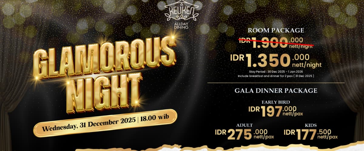 Celebrate New Year’s Eve 2026 at De Paviljoen Bandung