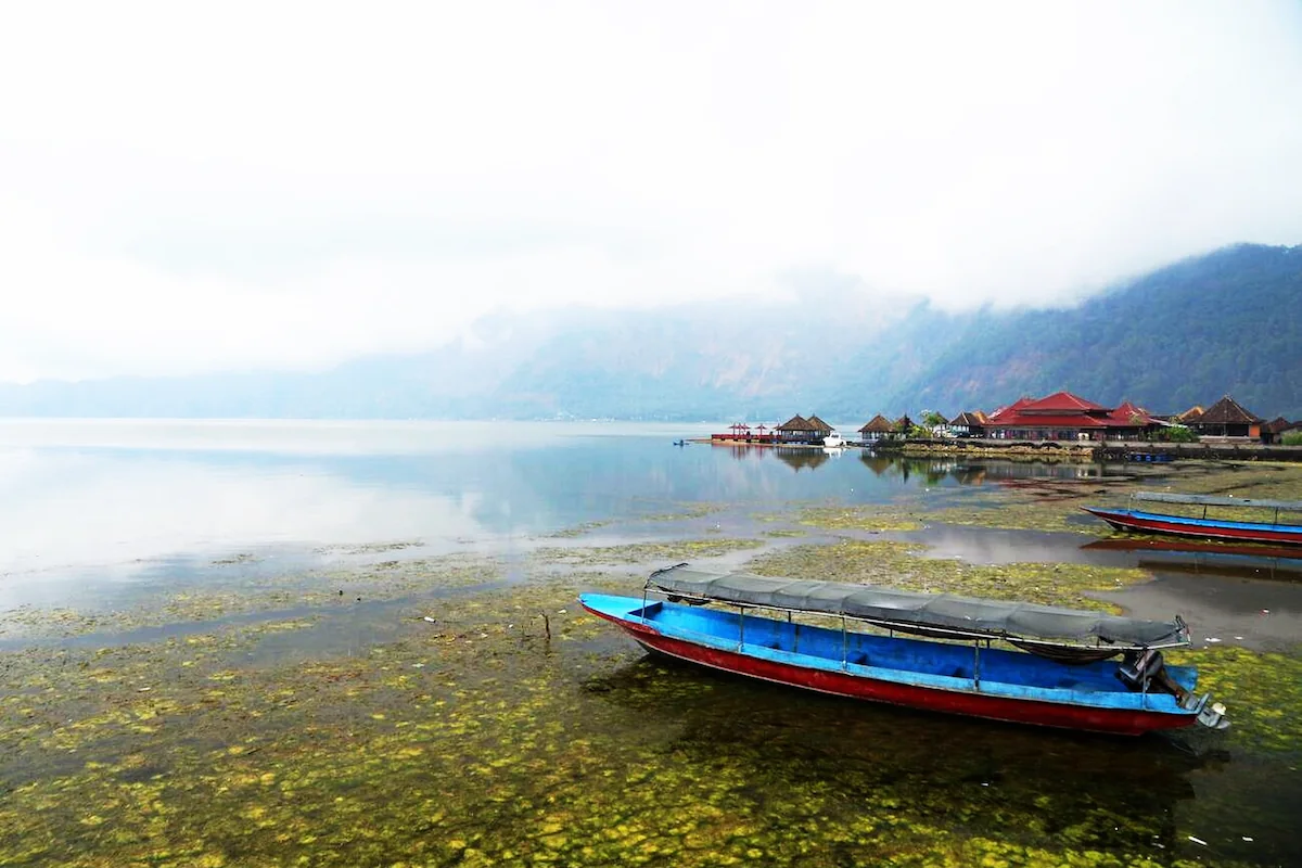 Lake Batur Shore, Old Boat