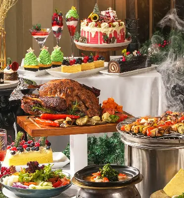 Christmas Dinner Menu at The Papandayan Hotel 