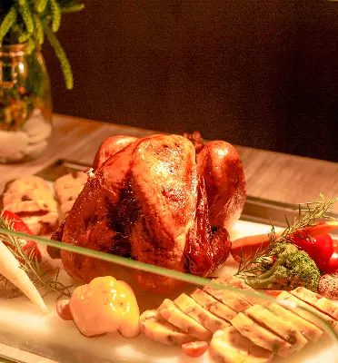 Roasted Turkey festive menu
