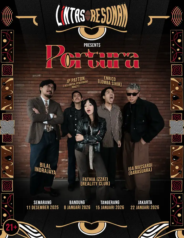 Five musicians that will be performing at Lintas Resonan 2025