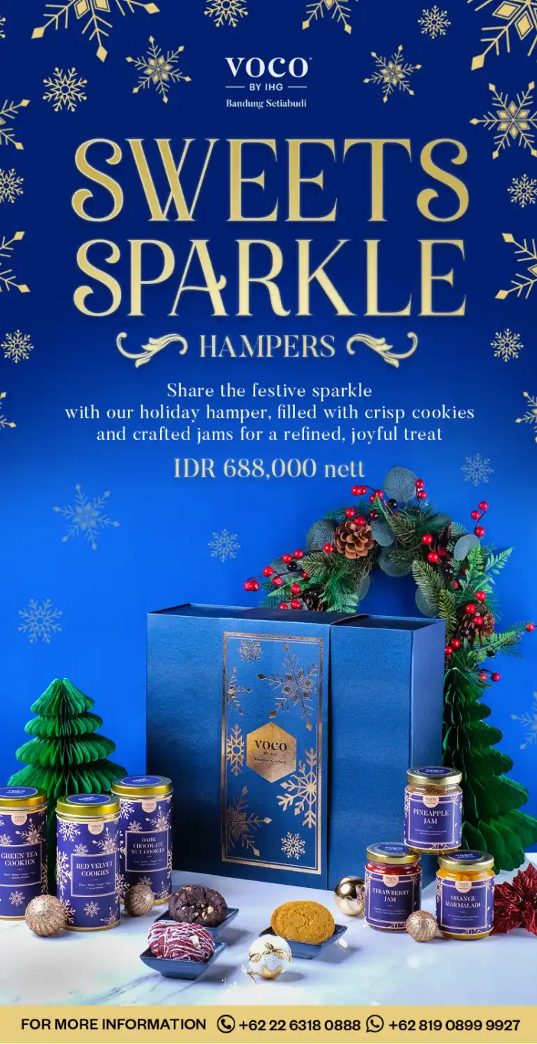 Sweets Sparkle Hampers by voco Bandung Setiabudi