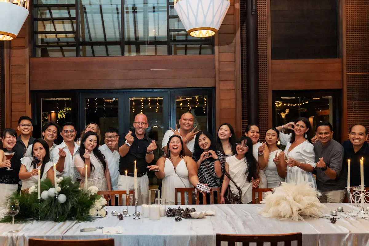 Group Photo Conrad Media Christmas Dinner