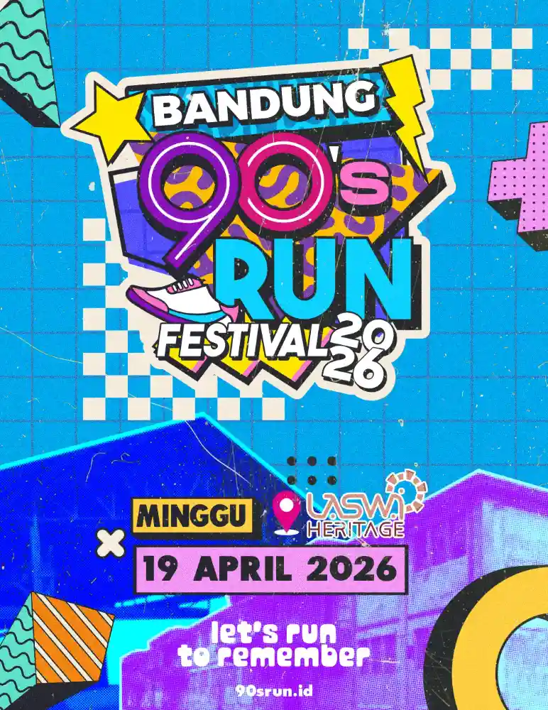 Bandung 90's Run Festival 2026-poster