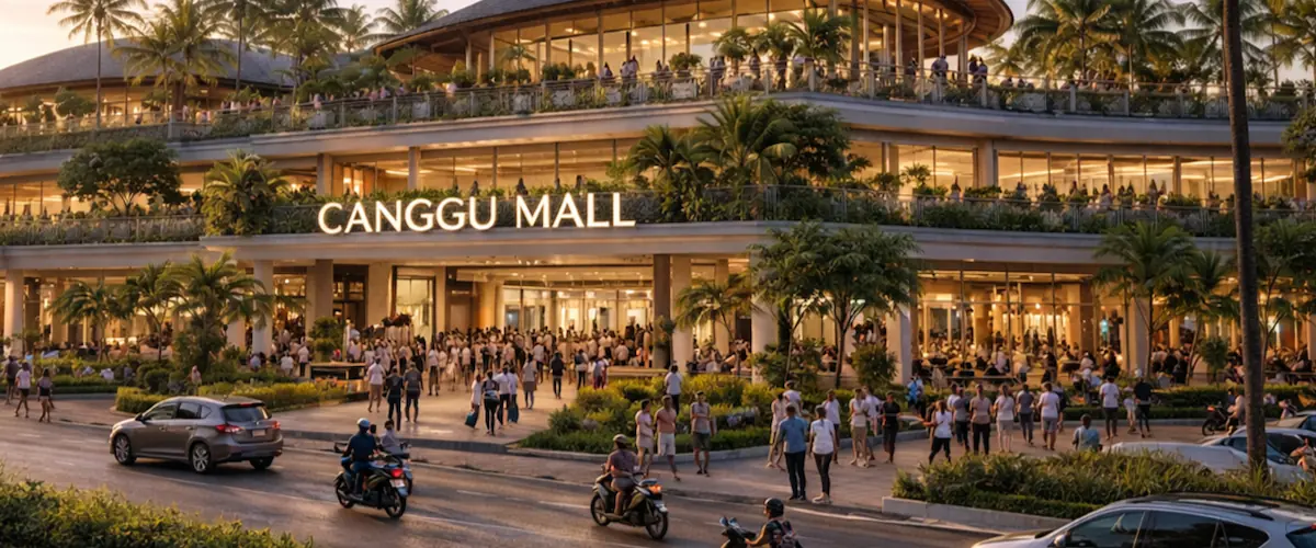 Canggu Mall AI Illustration