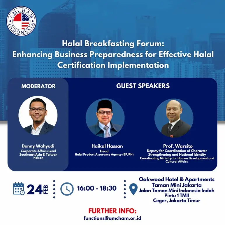 Halal Breakfasting Forum: Enhancing Business Preparedness for Effective Halal Certification Implementation