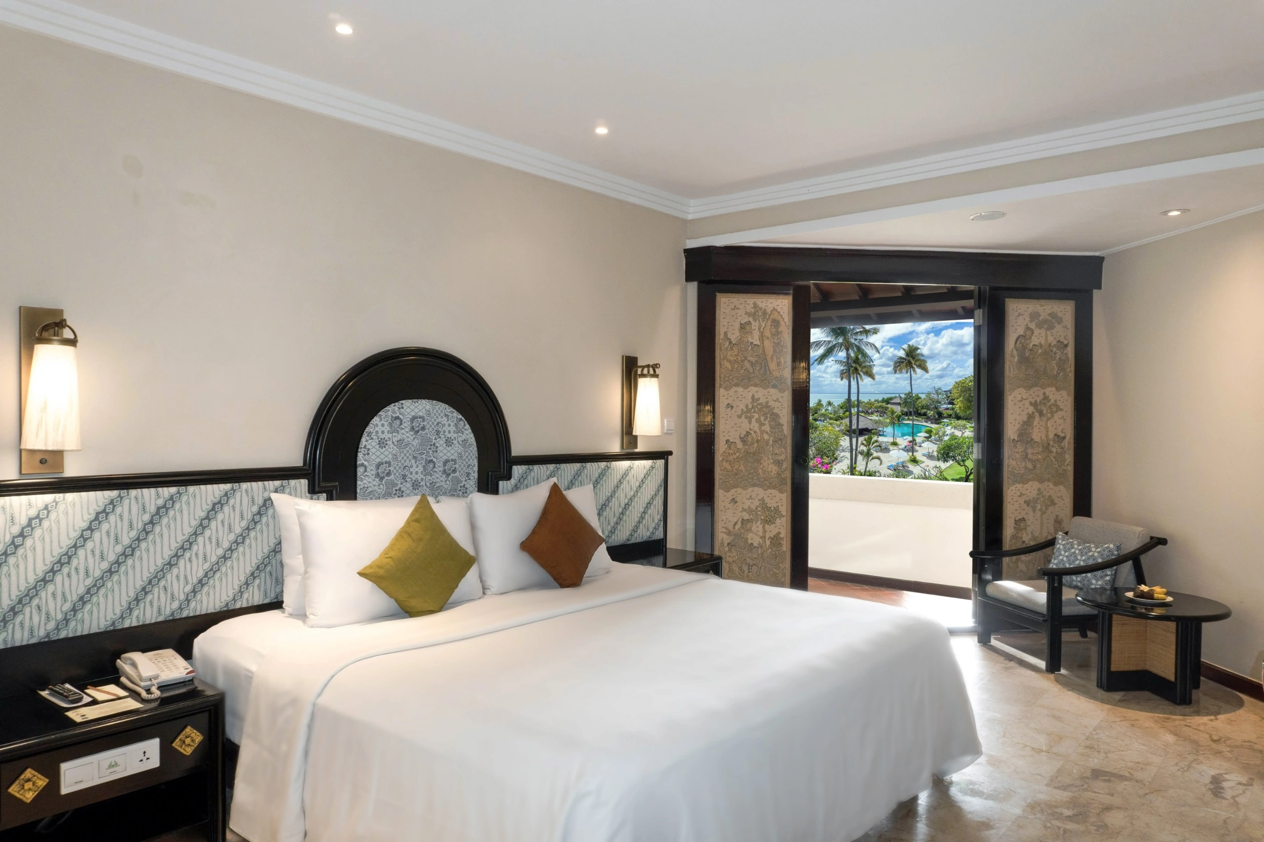 ocean front room discovery kartika plaza hotel on nyepi day