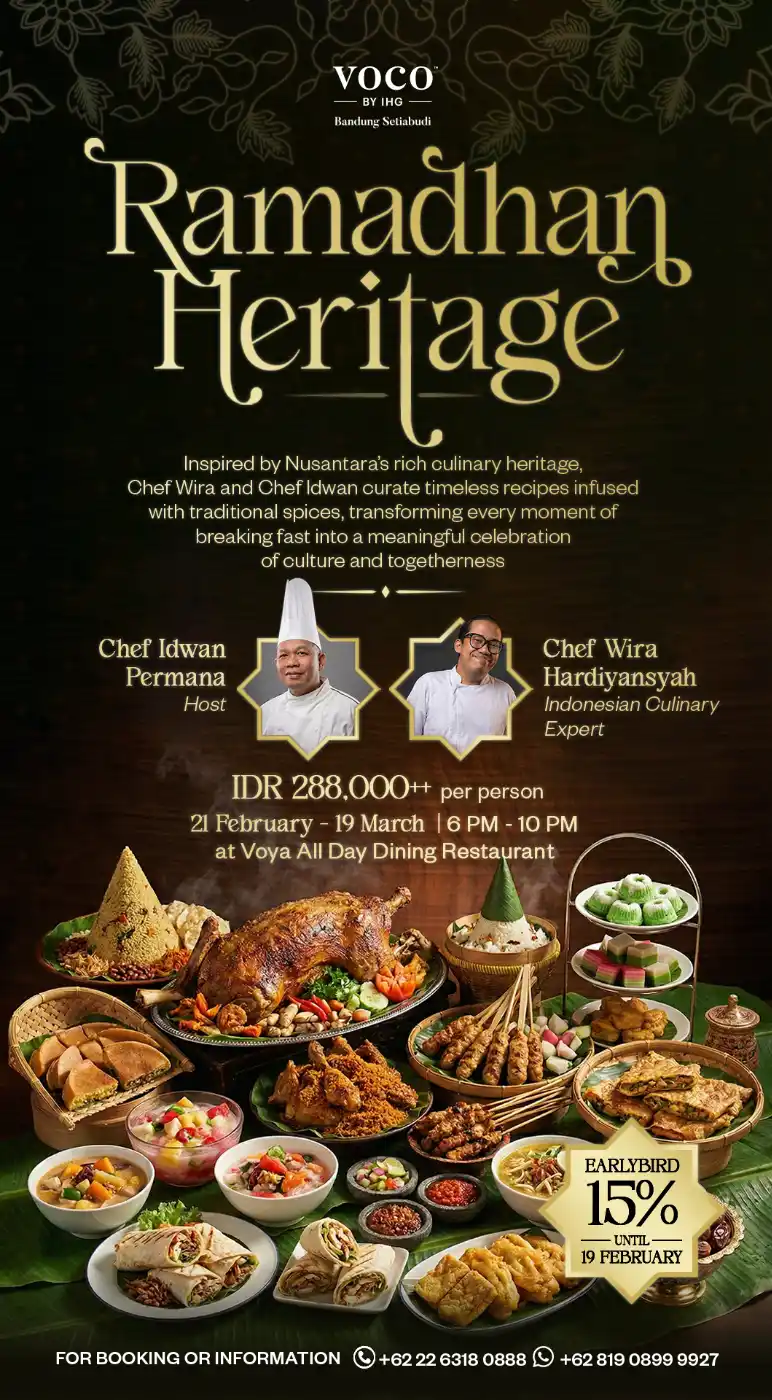 Ramadhan Heritage – Buffet Iftar at voco Bandung Setiabudi