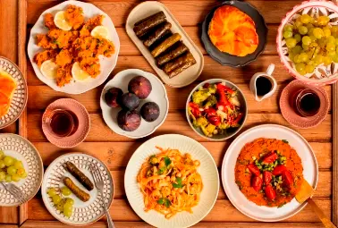 iftar jakarta on table