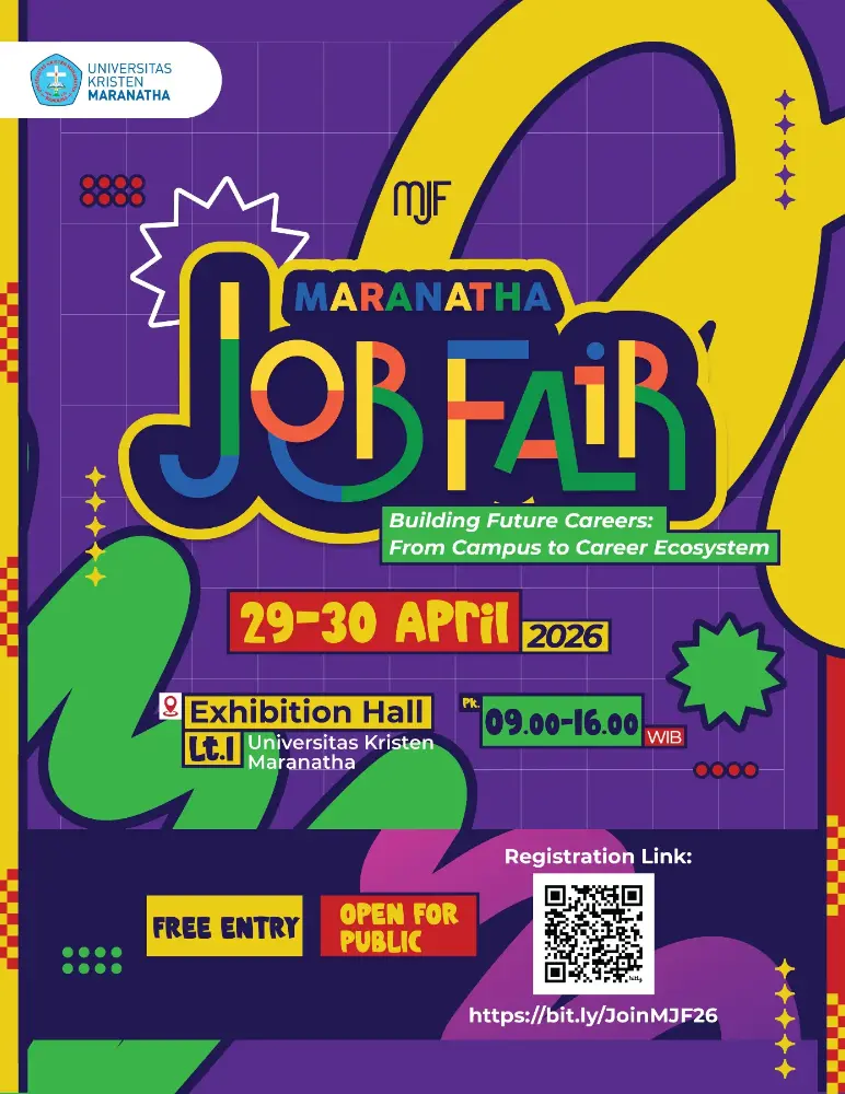 Maranatha Job Fair 2026 poster