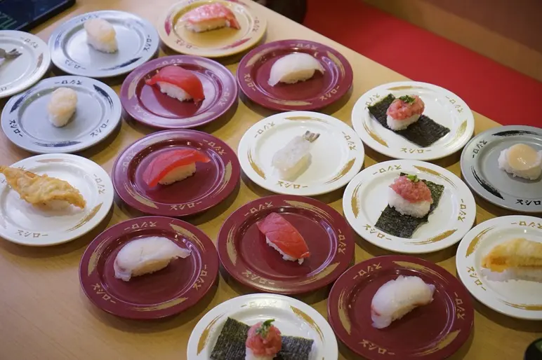 Menu Sushi The Sushiro Way