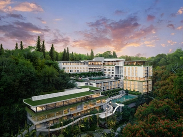 Aerial-Padma Hotel Bandung