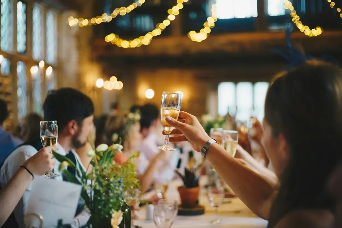 expats toasting networking event