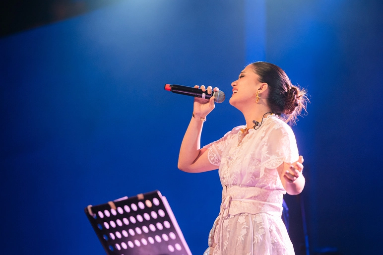 Karimata feat. Tiara Efendi on stage Gaia Music Festival 2026