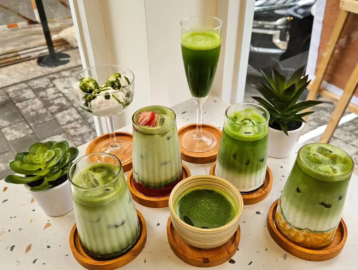 The Matcha factory