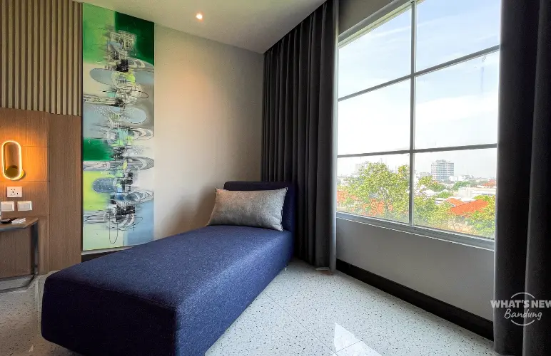 Oakwood Merdeka Bandung-room with view