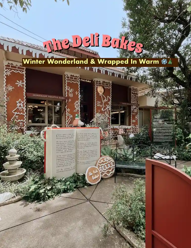 Ginger house decoration in The Deli Bakes