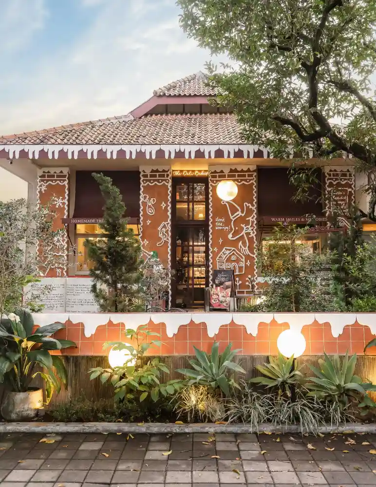 the deli bakes from outside view