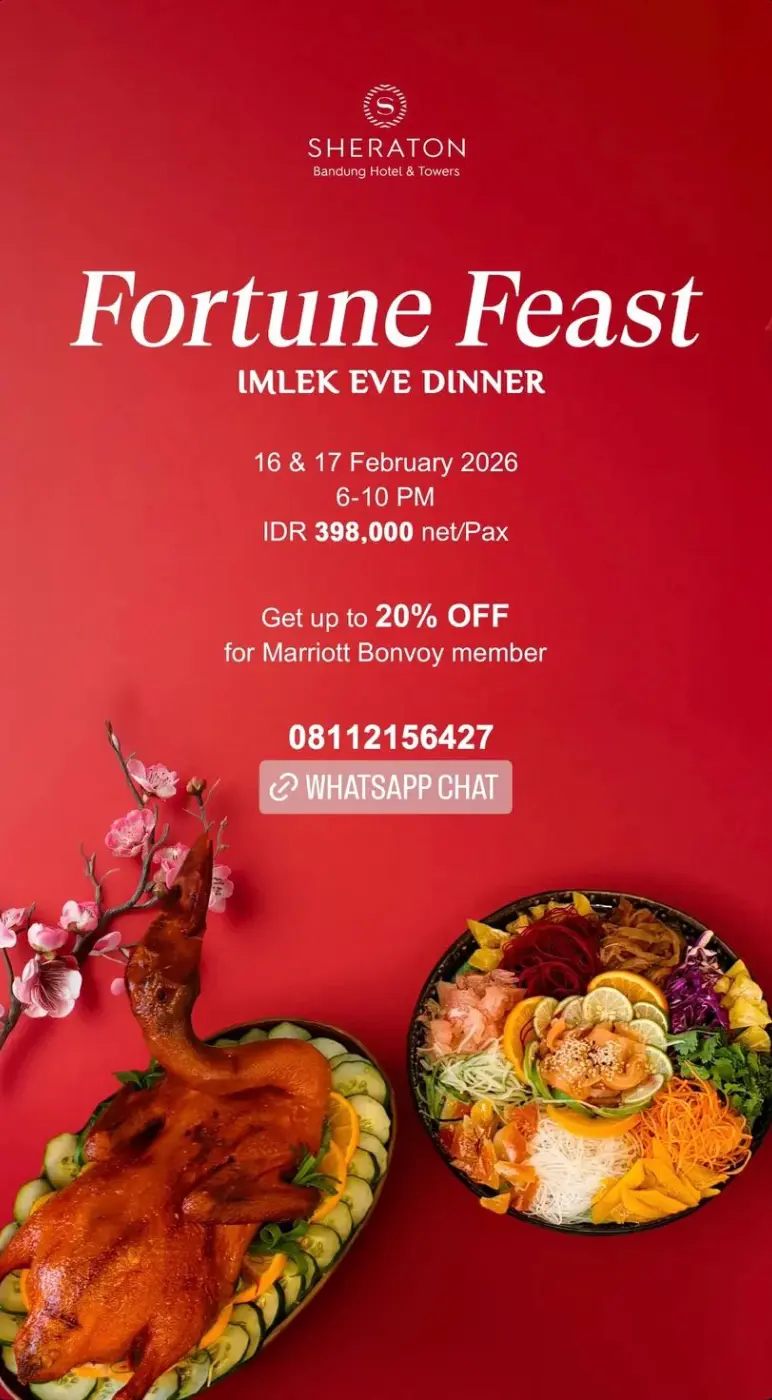 Sheraton Bandung Hotel & Towers-CNY deals