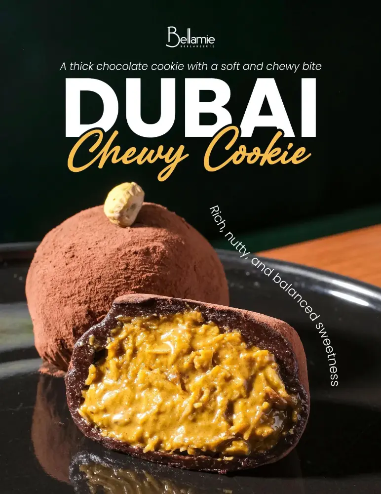 Dubai Chewy Cookie - Bellamie