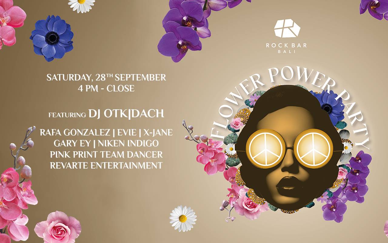 Rock Bar Flower Power Party Rock Bar Flower Power Party
