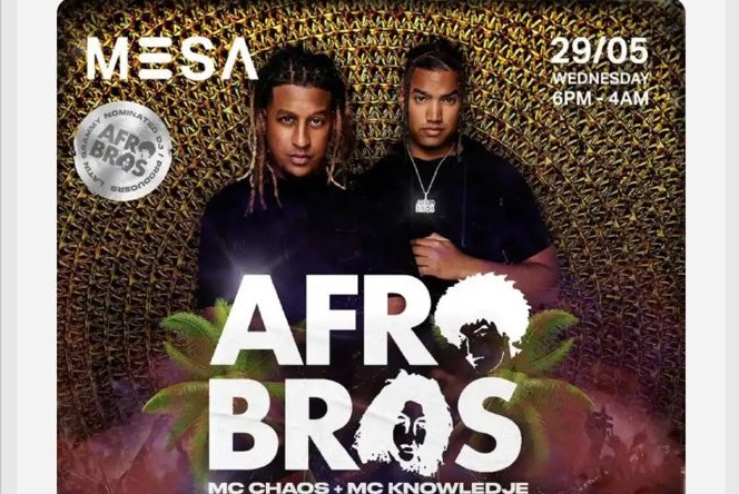 AFRO_BROSS_at_MESA_Lounge&Pool_Deck AFRO_BROSS_at_MESA_Lounge&Pool_Deck