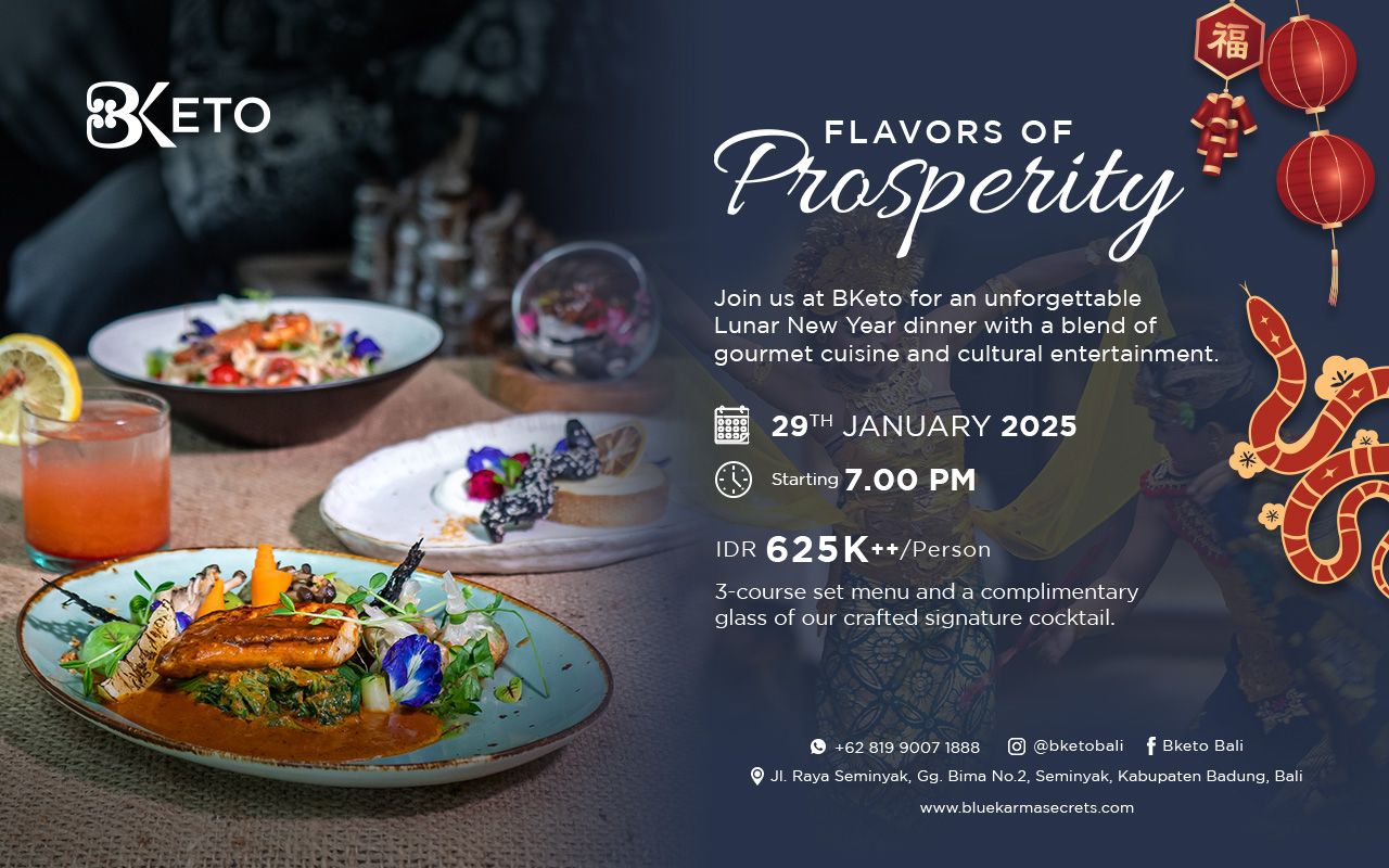 Usher in the Year of Prosperity – Lunar New Year Dinner at Blue Karma Usher in the Year of Prosperity – Lunar New Year Dinner at Blue Karma