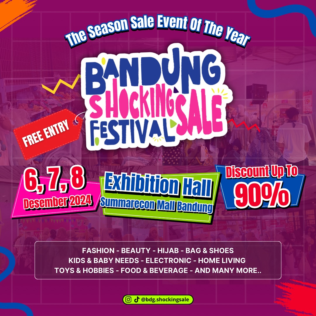 Bandung Shocking Sale Festival Bandung Shocking Sale Festival