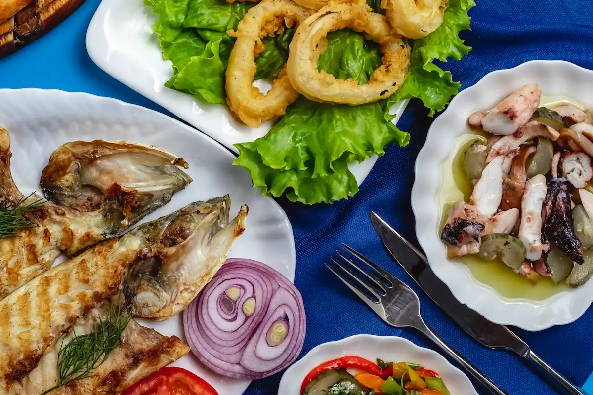 Delightful Platter of Seafood